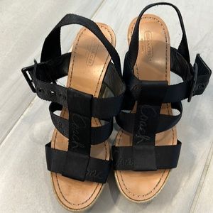 Coach wedges